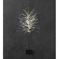 Luca Lighting Zwart Boom met Witte 900LED Verlichting - H180 x Ø80 cm