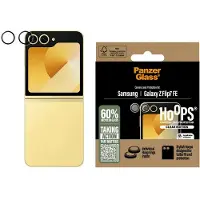 PanzerGlass Camera Protector Hoops Optic Rings geschikt voor Samsung Galaxy Z Flip 7 FE - Transparant
