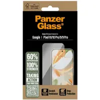 PanzerGlass Screenprotector geschikt voor Google Pixel 9 Glazen | Ultra Wide Fit Screenprotector - Case Friendly
