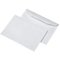 Mailmedia envelop 162x229 mm, 75g/m, gegomd, z. venster, wit, 500 st
