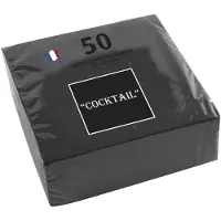 PROnappe cocktailservetten, 200 x 200 mm, oranje