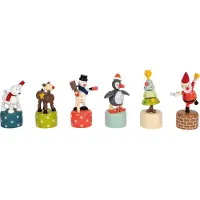 Small Foot - Display Kerst- en Winterdansfiguren, 12st.