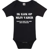 Logostar Romper ik lijk op mijn vader I maat 62/68 I