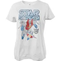 Transformers Starscream Washed Girly Tee Damen T-Shirt White-2XL