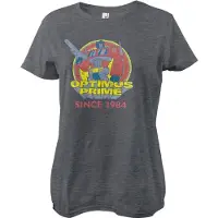 Transformers Optimus Prime - Since 1984 Girly Tee dames-T-shirt Dark/Heather
