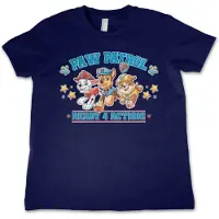 Paw Patrol Kinder T-Shirt Ready 4 Action Kids Tee NIC-12-PP011-DTF542 Navy-10 Jahre