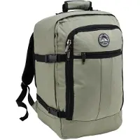 Cabin max CabinMax Metz Reistas– Handbagage 44L- Rugzak – Schooltas - Backpack 55x40x20cm – Lichtgewicht - Bodo Groen