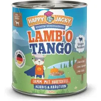 Happy Jacky Mono 6x820gD - Lam met aardappel, pompoen & kruiden