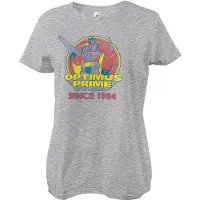 Transformers Optimus Prime - Since 1984 Girly Tee dames-T-shirt, heathergrijs