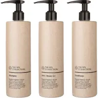 The Spa Collection Bergamot - Shampoo + Body Wash + Conditioner - 400 ml pompfles - Set van 3 stuks