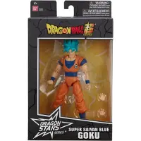 Bandai - Dragon Ball Super - Dragon Stars 17 cm Actiefiguur - Blauw Goku - Officieel gelicenseerde Dragon Ball - Blauw Goku Super Saiyan Actiefiguur - Kinderspeelgoed 4+ - 36780