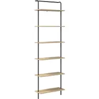 vidaXL Boekenplank Sonoma Eik 60 x 24 x 203 cm Bewerkt hout