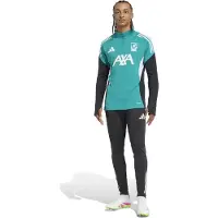 Adidas Liverpool Trainingspak 1/4-Zip Europees 2025-2026 Groen Zwart Wit