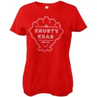 Spongebob The Krusty Krab Since 1999 Girly Tee Damen T-Shirt Red-M