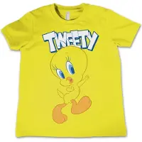 Looney Tunes Tweety Kids Tee Kinder T-Shirt Yellow-8 Jahre