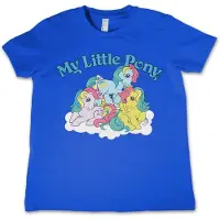 My Little Pony Kinder T-Shirt Kids Tee HSB-12-MLP1003-DTF552 Blue-4 Jahre