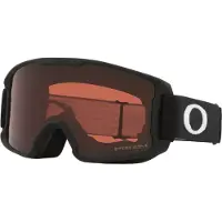 Oakley - Skibrillen - Line Miner S Matte Black Prizm Garnet voor Unisex van Wol - Zwart
