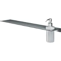 Hotbath &More Zeepdispenser glass voor Planchet serie RVS 316