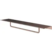 Hotbath &More handdoek rek 40cm voor planchet koper geborsteld PVD