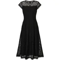MADELEINE Cocktailjurk zwart