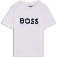 BOSS Shirt navy / wit