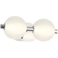 Eurofase LED Wandlamp Palmas | 18W 3000K 930 | Polished Nickel