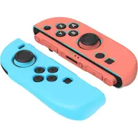 VORTEX VR Siliconen hoes gamepad protector voor Nintendo Switch 2 | Roze/Blauw