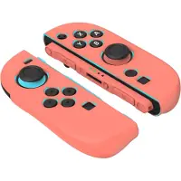 VORTEX VR Siliconen hoes gamepad protector voor Nintendo Switch 2 | Roze/Blauw