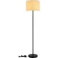 Globo Vloerlamp Page Ø 38cm Wit Met Zwart
