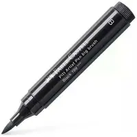 Faber-Castell Markeerstiften Pitt Artist Penseel Zwart (4 Stuks)