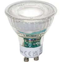 LUEDD GU10 50mm dimbare LED lamp helder 2.5W 450 lm 6500K