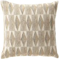 Hoii MARENT | sierkussen 45x45 cm | White Pepper | beige |