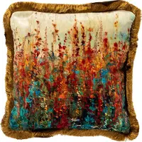 Hoii VALENTINA | sierkussen 45x45 cm | Tobacco Brown | bruin | multicolor | | met duurzame kussenvulling
