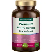 Holland & Barrett 1+1 gratis | Premium Multi Vrouw - 120 capsules