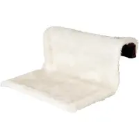 Trixie radiatorhangmat pluche/velours creme/bruin - 45x26x31 cm