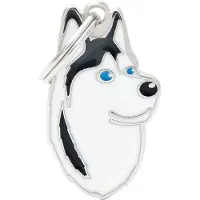 My Family Naamplaatje Siberische Husky