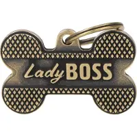 My Family Bronx Lady Boss Big Bone Naamplaatje Voor Huisdieren