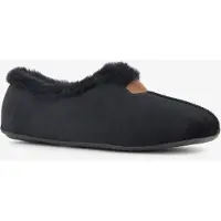 Thu!s gevoerde dames pantoffels zwart maat 38