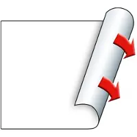 Meto etiketten voor prijstang, 29 x 28 mm, wit