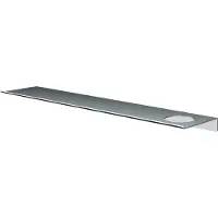 Hotbath &More Planchet 60cm - 1 Uitsparing - RVS 316 - Accessoires, Wastafel accessoires, Planchetten - 8721333300293