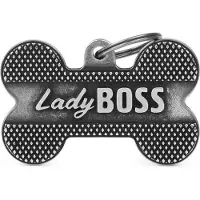 My Family Bronx Bone New Lady Boss Xl Naamplaatje Voor Huisdieren