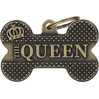 My Family Bronx Bone New The Queen Xl Naamplaatje Voor Huisdieren
