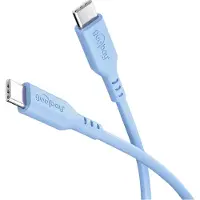 Pro USB-C siliconen kabel | USB2.0 | PD 60W | blauw | 1,5 meter