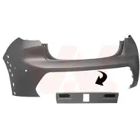 VAN WEZEL 4043543 Achterbumper