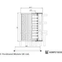 Blue Print ADBP210233 Oliefilter