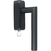 Formani Basics LB2-DKLOCK-O draaikiepgarnituur afsluitbaar - PVD gunmetal