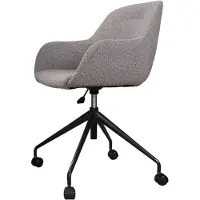 DS4U - Milan bureaustoel bouclé - grijs