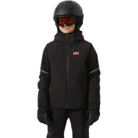 Helly Hansen - Kid's Jewel Jacket - Ski-jas 10 Years, zwart