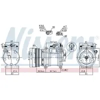 Nissens 890688 Aircopomp