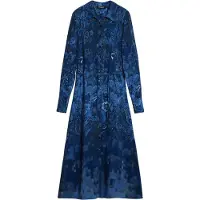 Desigual Jurk 'VEST_CAMISEROLICUAD 25WWVW23' blauw